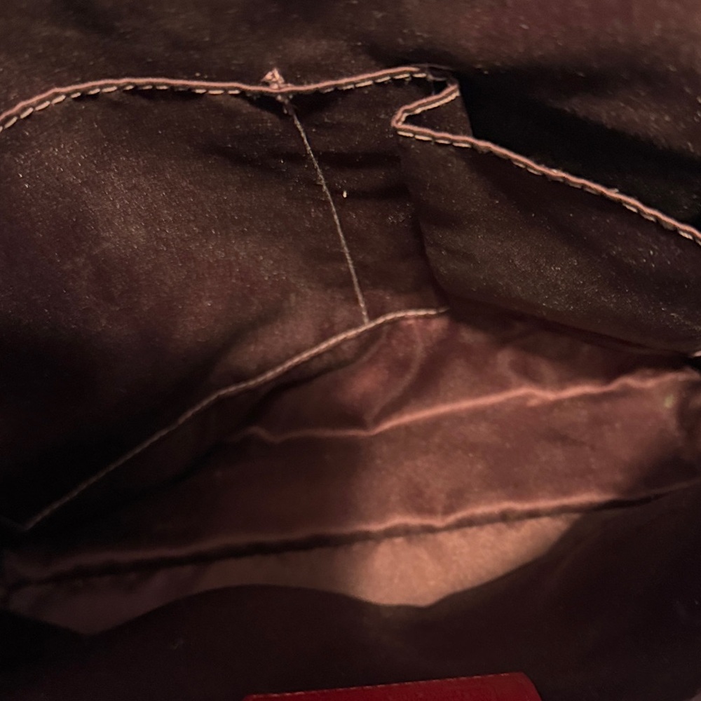 Coach Burgundy Leather Tote Bag - Picture 7 of 7